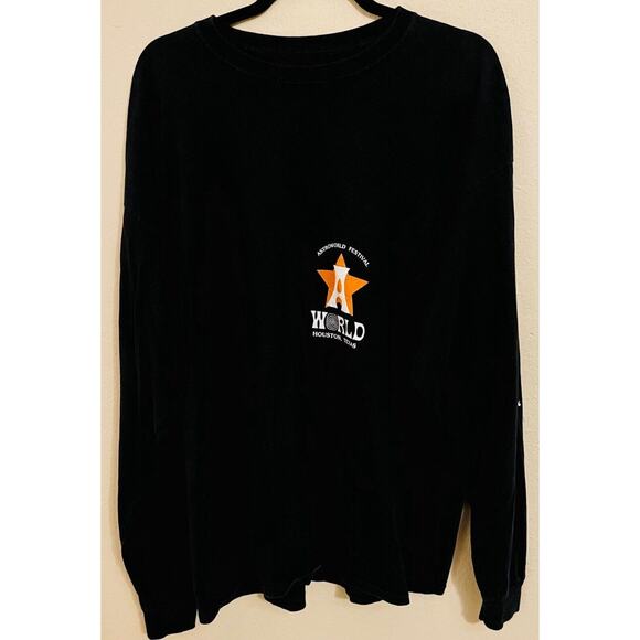 Travis Scott AstroWorld Wish You We’re Here Tour 2018 L/S Shirt | Men’s, XL - Picture 2 of 6